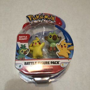 Pokemon Pikachu & Grookey Battle Figure 2 Pack - Nintendo - Brand New in Package